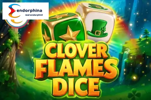 Clover Flames Dice